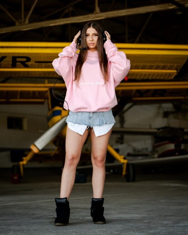 Hoodie Hannax Pink
